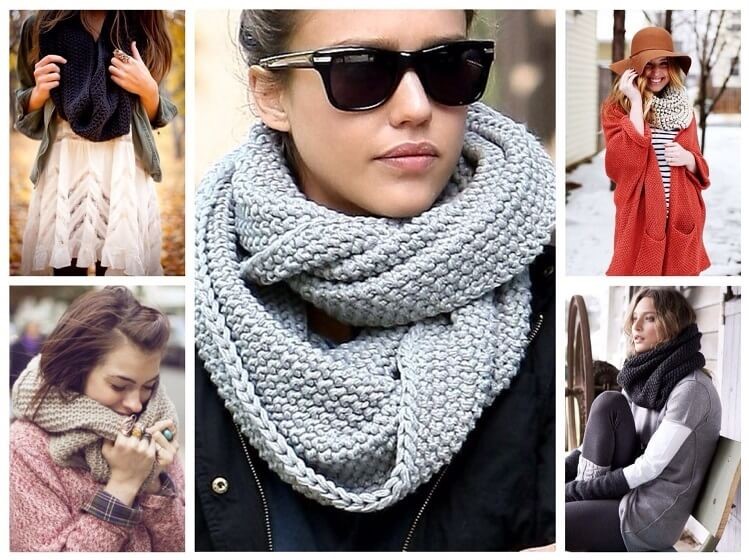 Какие шарфы в моде этой осенью