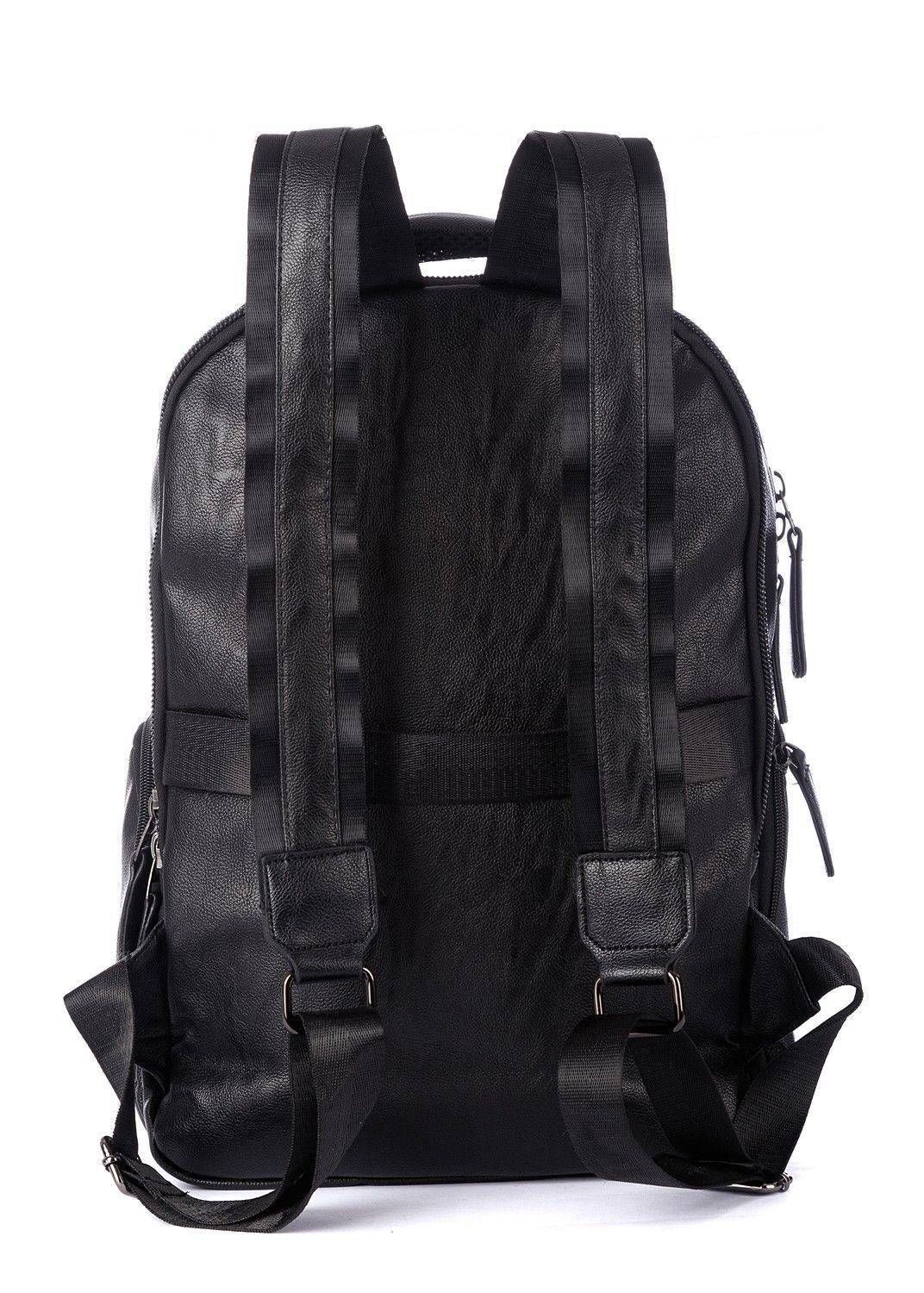 Рюкзак женский, черный, однотонный, BINNUO, с отделением-органайзером, 15л.