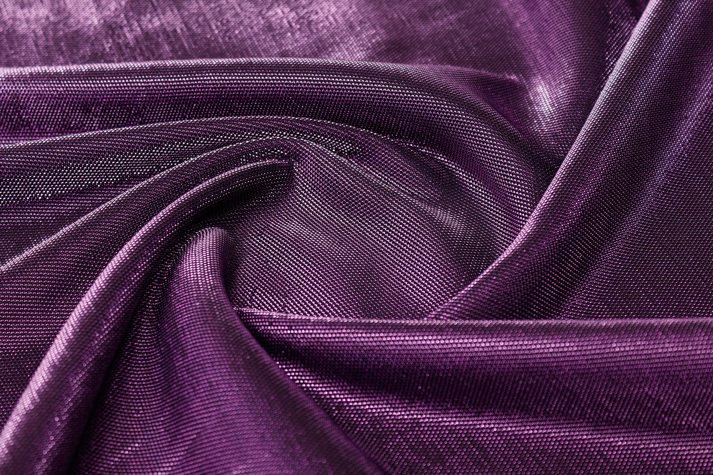 Косынка женская однотонная MAGROM, фиолетовая, 170 х 120 см, из акрила и хлопка